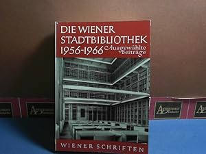 Die Wiener Stadtbibliothek 1959-1966. Ausgewählte Beiträge. (= Wiener Schriften, Heft 24).