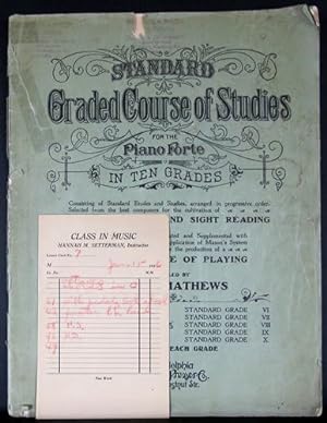 Standard Grade Course of Studies for the Piano Forte Grade 1