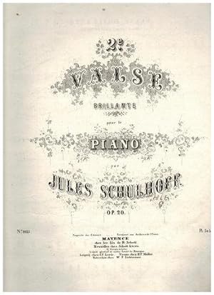2.e Valse brillante pour le piano. op. 20.