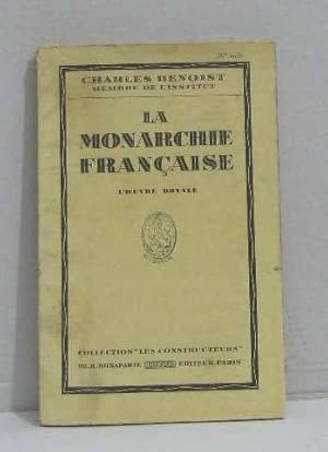 Seller image for La monarchie franaise for sale by crealivres