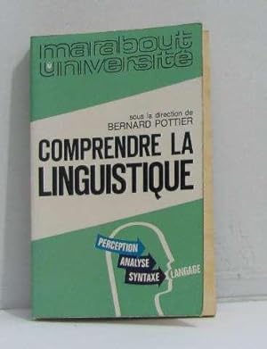 Seller image for Comprendre la linguistique for sale by crealivres