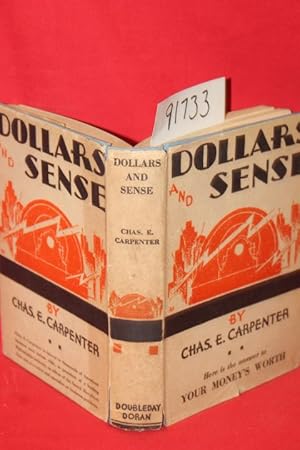 Image du vendeur pour Dollars and Sense mis en vente par Princeton Antiques Bookshop