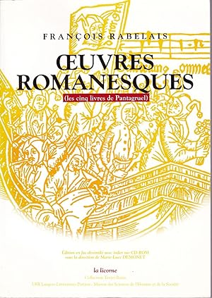 Oeuvres romanesques. (les cinq livres de Pantagruel)