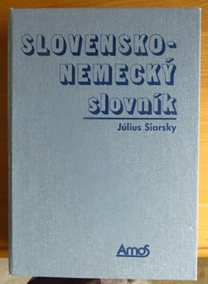 Bild des Verkufers fr Slovensko-nemeck slovnk. zum Verkauf von Antiquariat Blschke