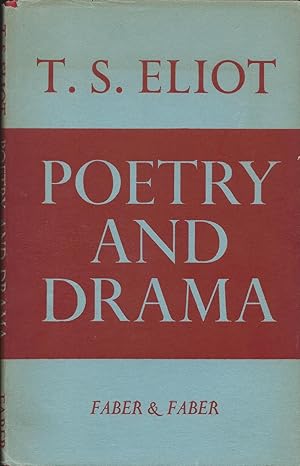 Poetry and Drama