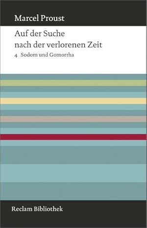 Imagen del vendedor de Auf der Suche nach der verlorenen Zeit. Band 4: Sodom und Gomorrha a la venta por Rheinberg-Buch Andreas Meier eK