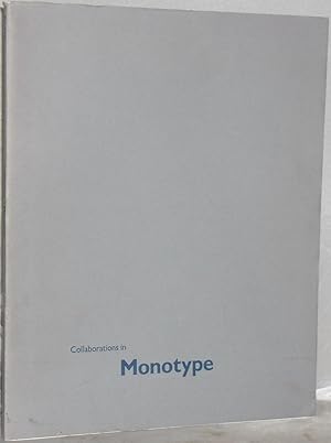 Image du vendeur pour Collaborations in Monotype mis en vente par Besleys Books  PBFA