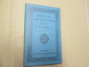 Image du vendeur pour Life of John Bunyan: Edited, with Introduction and Notes By E. Maxwell mis en vente par Goldstone Rare Books