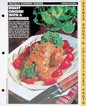 Seller image for McCall's Cooking School Recipe Card: Chicken, Poultry 1 - Roast Chicken Nouvelle Cuisine : Replacement McCall's Recipage or Recipe Card For 3-Ring Binders : McCall's Cooking School Cookbook Series for sale by Keener Books (Member IOBA)