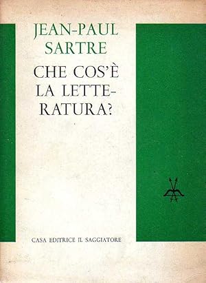 Immagine del venditore per CHE COS'E' LA LETTERATURA? venduto da Laboratorio del libro