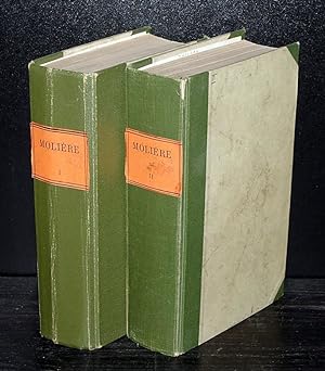 Oeuvres completes de Molière. Nouvelle edition (la seule complete en 2 volumes IN-12).