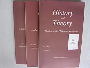 Seller image for HISTORY AND THEORY. Studies in the Philosophy of History. Vol. 50 Number 1, Number 2 and Number 3, 2011. Attribution of Concepts and Problems with Anachronism. for sale by Antiquariat Bookfarm