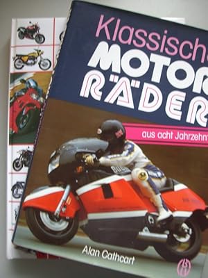 2 Bücher Klassische Motorräder + 1000 Motorräder Geschichte Klassiker Technik