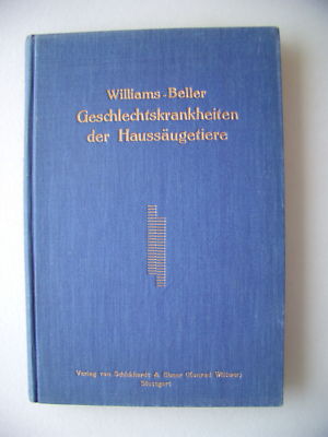 Geschlechtskrankheiten Haussäugetiere 1929 Säugetiere