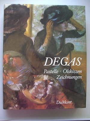 Degas Pastelle Ölsizzen Zeichnungen 1984