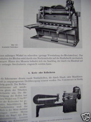 Bild des Verkufers fr 2 Bd. Metallbearbeitung 1950 zum Verkauf von Versandantiquariat Harald Quicker