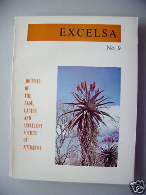 Bild des Verkufers fr Excelsa No.9/1980 Aloe Cactus Succulent Zimbabwe zum Verkauf von Versandantiquariat Harald Quicker