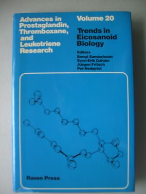 Trends in Eicosanoid Biology Advances Prostaglandin Thromboxane Leukotriene 1990
