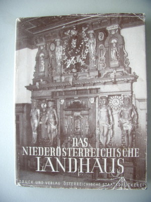 Niederösterreichische Landhaus Kunsthistorisches Denkmal 1513-1850 Österreich