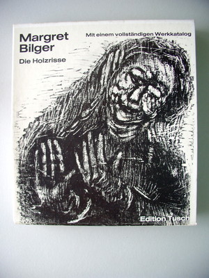 Margret Bilger Holzrisse 1973 mit vollständigen Werkkatalog nummerierte Ausgabe