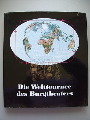 Welttournee des Burgtheaters 1969 Burgtheater Theater Signiert Gert von Gontard