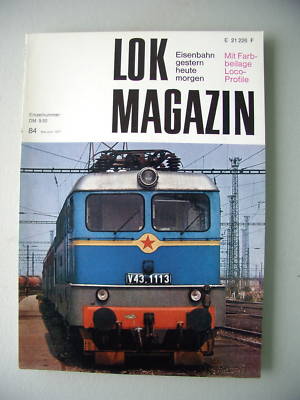 Lok Magazin Eisenbahn gestern heute morgen 84/1977
