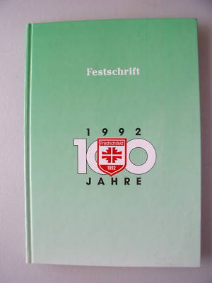 Festschrift 1992 Friedrichsfeld Mannheim Turnverein