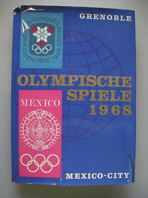 Olympische Spiele 1968 Mexico City Olympiade Olympia Grenoble