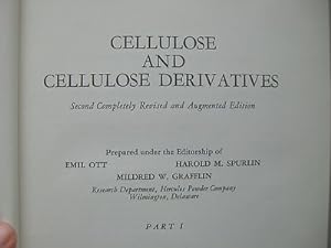 Image du vendeur pour Cellulose and Cellulose Derivatives Part I 1954 Occurrence Chemical Nature mis en vente par Versandantiquariat Harald Quicker
