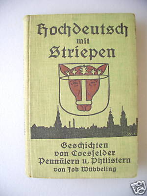 Hochdeutsch mit Striepen 1928Dichtung Wahrheit Coesfeld