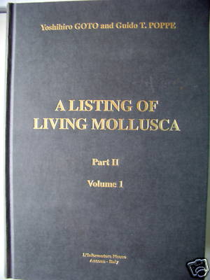 A Listing of Living Mollusca lebenden Weichtiere PII/V1