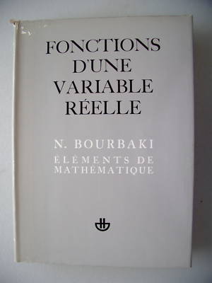 Fonctions D'une Variable Réelle Elements Mathematique