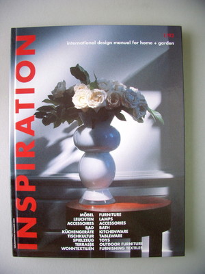 Inspiration international design manual for home + garten 1/93 Möbel Leuchten .