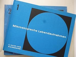 2 Bände Mikroskopische Lebendaufnahmen vom Kapillarbett des Tieres Menschen