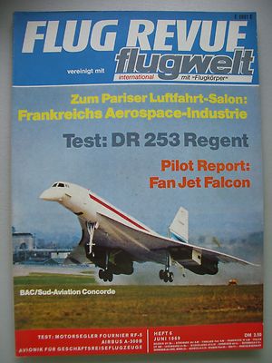 Flug Revue flugwelt international mit Flugkörper Heft 6 Juni 1969 Luftfahrt