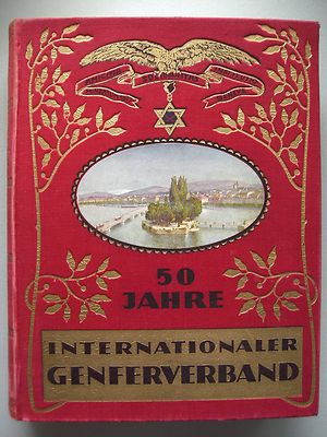 50 Jahre Internationaler Genferverband 1927 Genf Schweiz