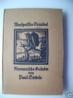 Markgräfler Drüübel Alemannische Gedichte 1925