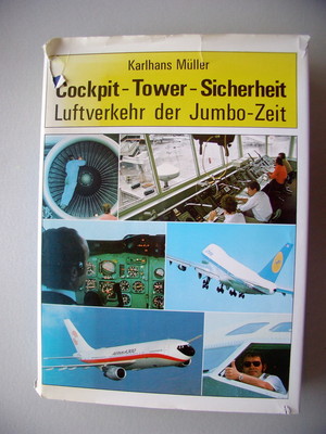 Cockpit Tower Sicherheit Luftverkehr der Jumbo Zeit 1978 Luftfahrt Flugzeuge