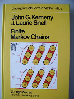 Finite Markov Chains 1976 Undergraduate Mathematics