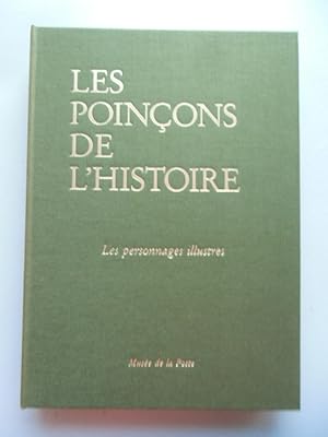 Les Poincons de L'Histoire Les pesonnages illustres Musee de la Poste 1973