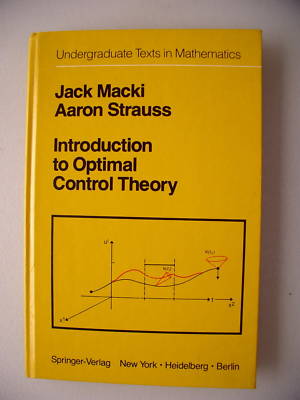 Introduction to Optimal Control Theory 1982