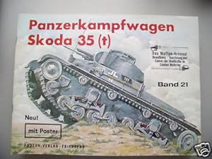 Waffen-Arsenal 21 mit Poster Panzerkampfwagen Skoda 35t