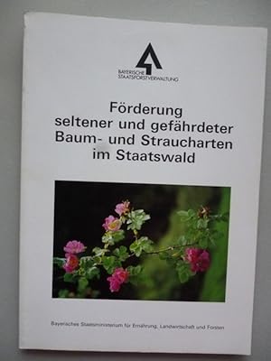 Förderung seltener gefährdeter Baum- Straucharten im Staatswald 1986