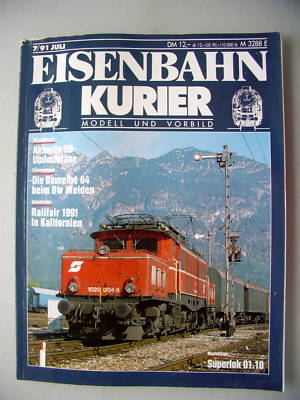 Eisenbahn Kurier Modell und Vorbild 7/91