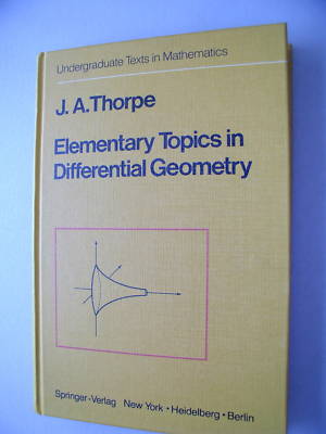 Elementary Topics in Differential Geometry 1979