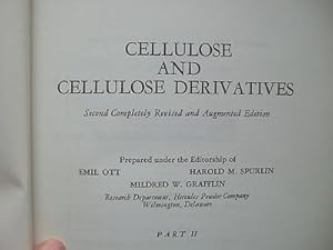 Image du vendeur pour Cellulose and Cellulose Derivatives Part II 1963 Occurrence Chemical Nature mis en vente par Versandantiquariat Harald Quicker