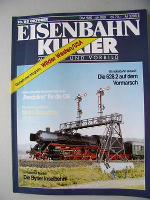 Eisenbahn Kurier Modell und Vorbild 10/88
