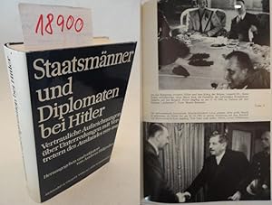 Seller image for Staatsmnner und Diplomaten bei Hitler. Vertrauliche Aufzeichnungen ber Unterredungen mit Vertretern des Auslandes Band 1: 1939-1941. Herausgegeben und erlutert von Andreas Hillgruber for sale by Galerie fr gegenstndliche Kunst