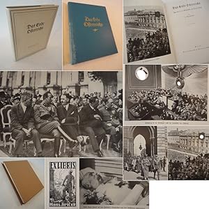 Seller image for Das Ende sterreichs. Aus der k.u.k. Monarchie ins Dritte Reich, mit 144 Abbildungen, mit O r i g i n a l - S c h u t z u m s c h l a g * mit Unbedenklichkeitsbesttigung der P a r t e i a m t l i c h e n P r  f u n g s k o m m i s s i o n d e r N S D A P zum Schutze des NS.-Schrifttums for sale by Galerie fr gegenstndliche Kunst