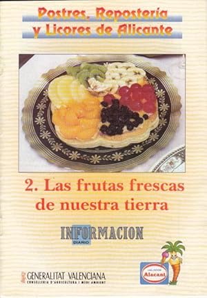 Image du vendeur pour POSTRES, REPOSTERA Y LICORES DE ALICANTE N 2: LAS FRUTAS FRESCAS DE NUESTRA TIERRA mis en vente par Librera Vobiscum